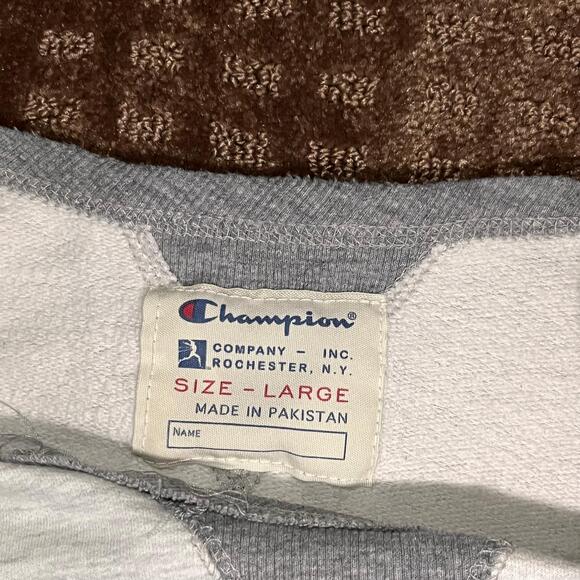Champion 🏛️ “York College Pennsylvania” Crewneck Sweatshirt – Size L - Picture 3 of 5